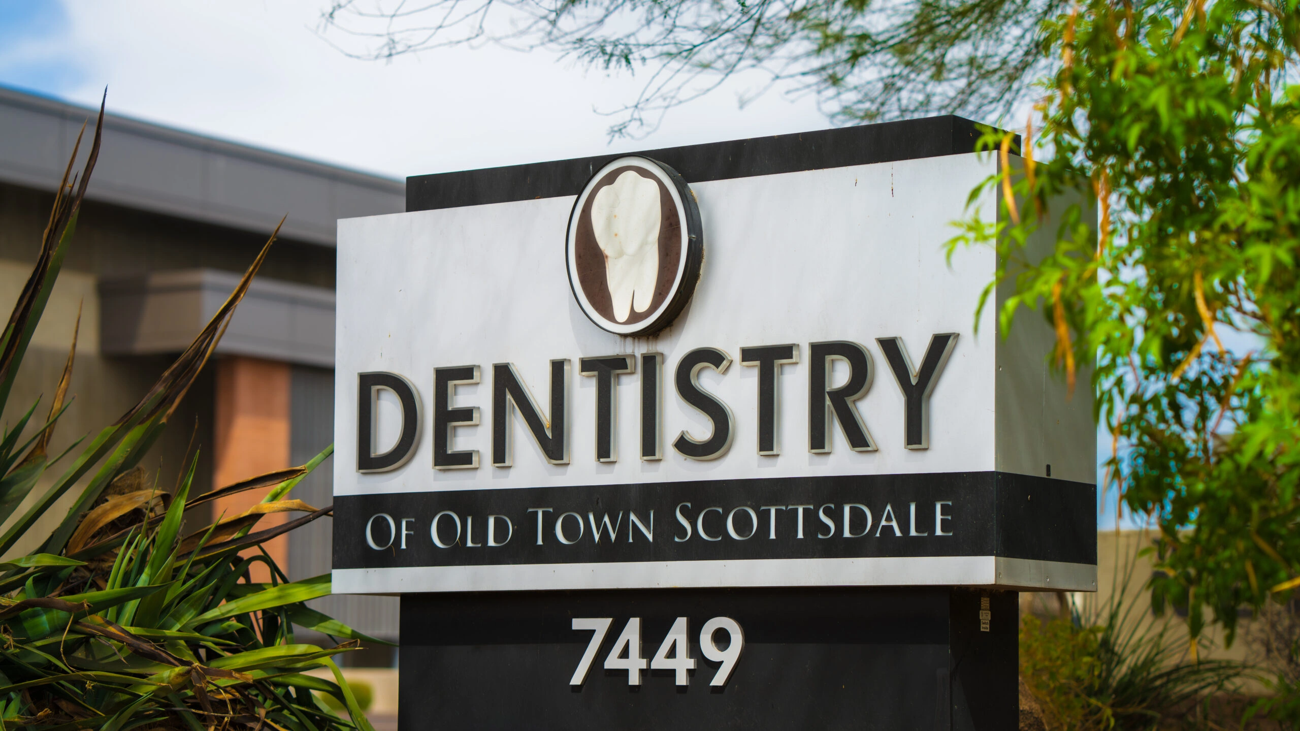 Exterior view of Dentistry of Old Town Scottsdale dental office