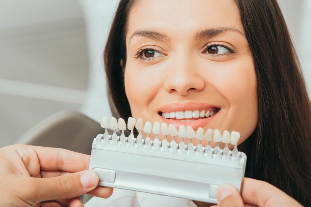 Custom porcelain veneer planning for natural-looking front teeth